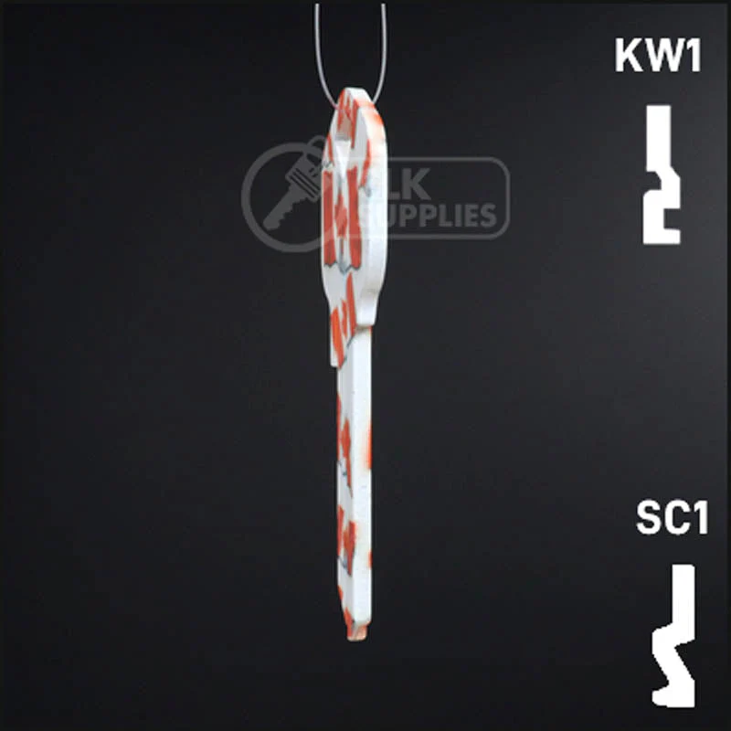 Happy Keys- Canadian Flag Key (Choose Keyway) - Image 20