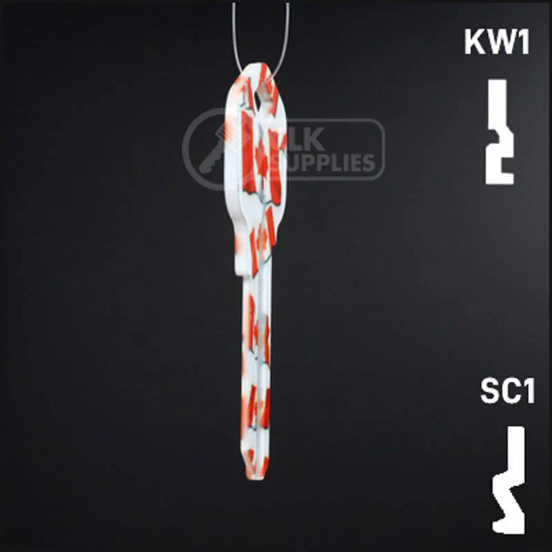 Happy Keys- Canadian Flag Key (Choose Keyway) - Image 6