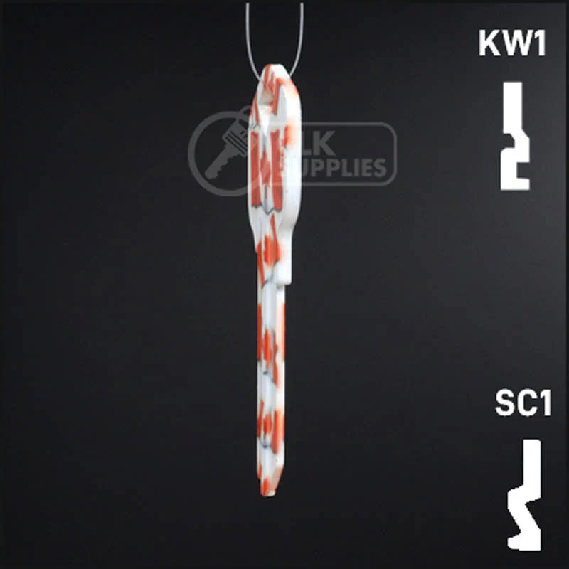 Happy Keys- Canadian Flag Key (Choose Keyway) - Image 8