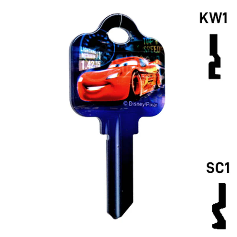 Happy Keys- Cars Key (Choose Keyway) - Image 14