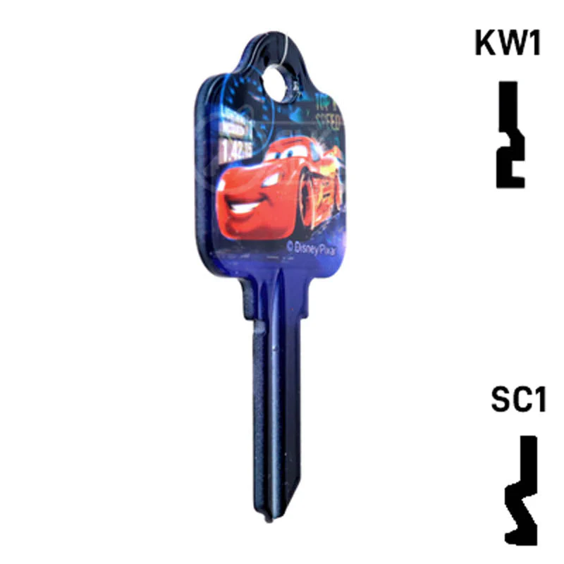 Happy Keys- Cars Key (Choose Keyway) - Image 16