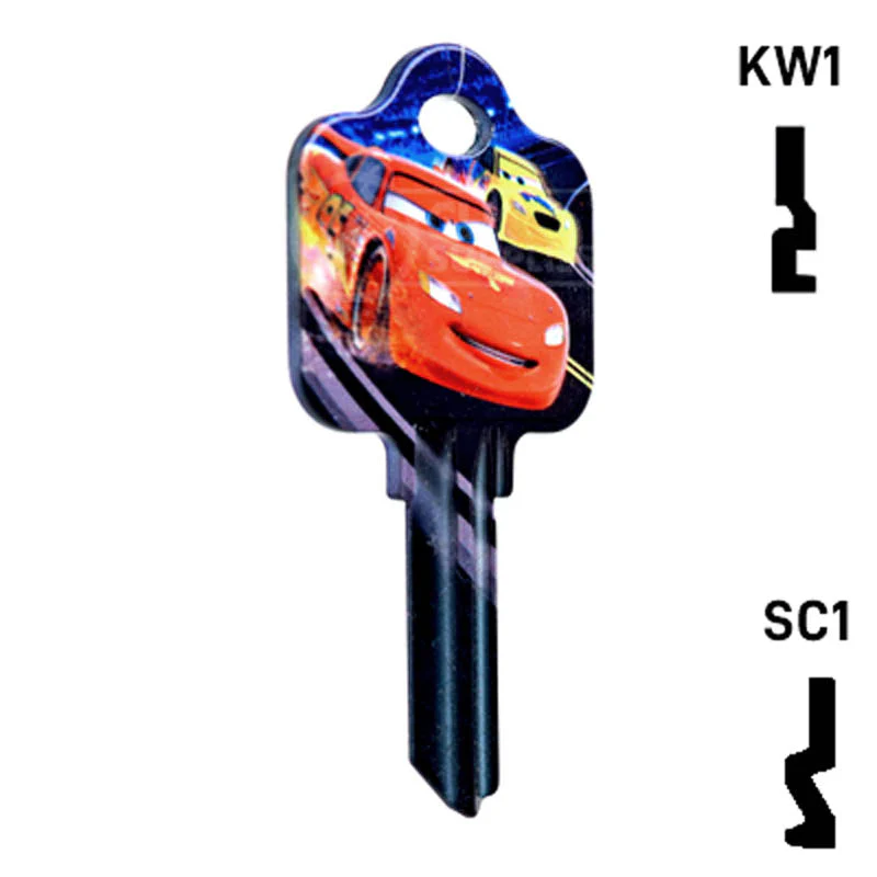 Happy Keys- Cars Key (Choose Keyway) - Image 3