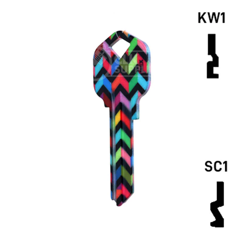 Happy Keys- Chevron Key (Choose Keyway) - Image 11