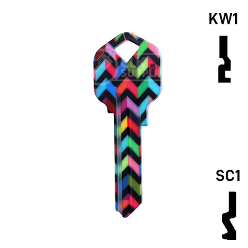 Happy Keys- Chevron Key (Choose Keyway) - Image 12