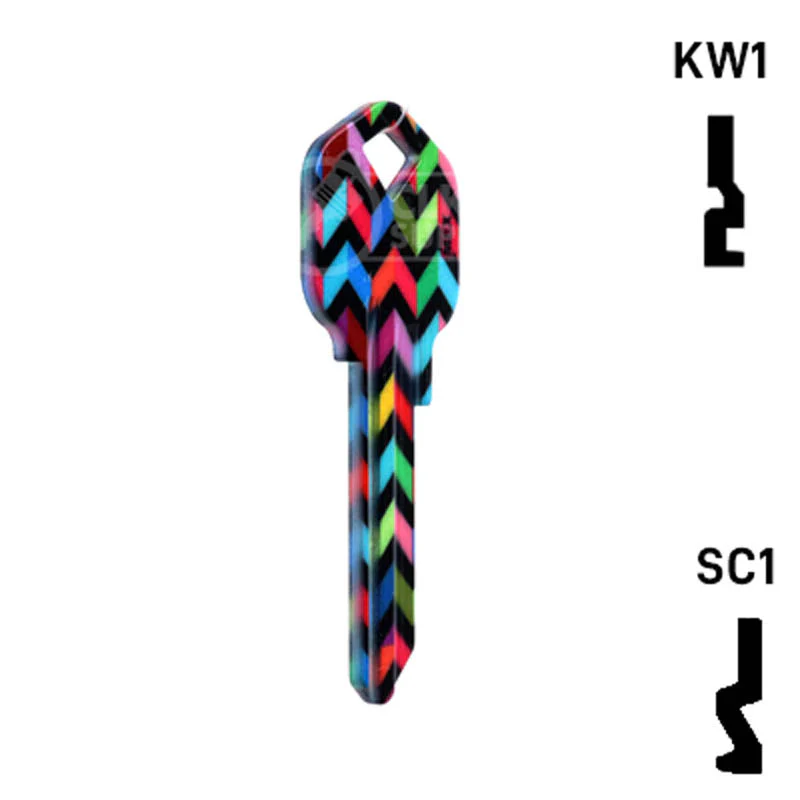 Happy Keys- Chevron Key (Choose Keyway) - Image 17