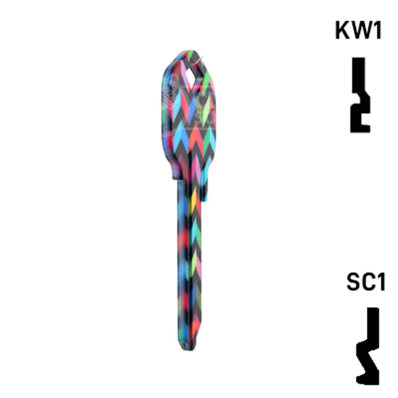 Happy Keys- Chevron Key (Choose Keyway) - Image 18