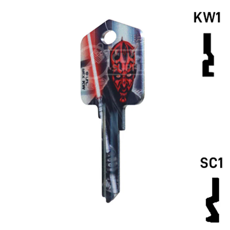 Happy Keys- Darth Maul (Choose Keyway) - Image 10