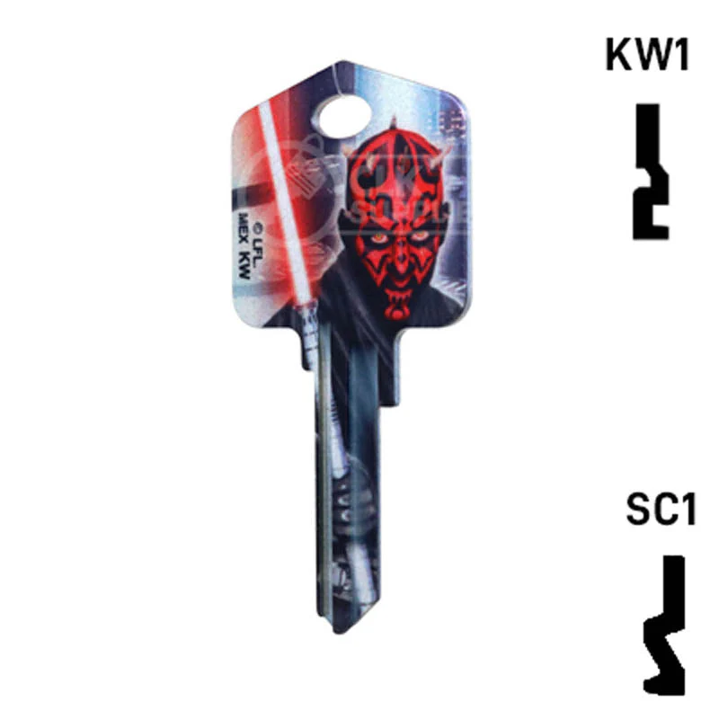 Happy Keys- Darth Maul (Choose Keyway) - Image 11