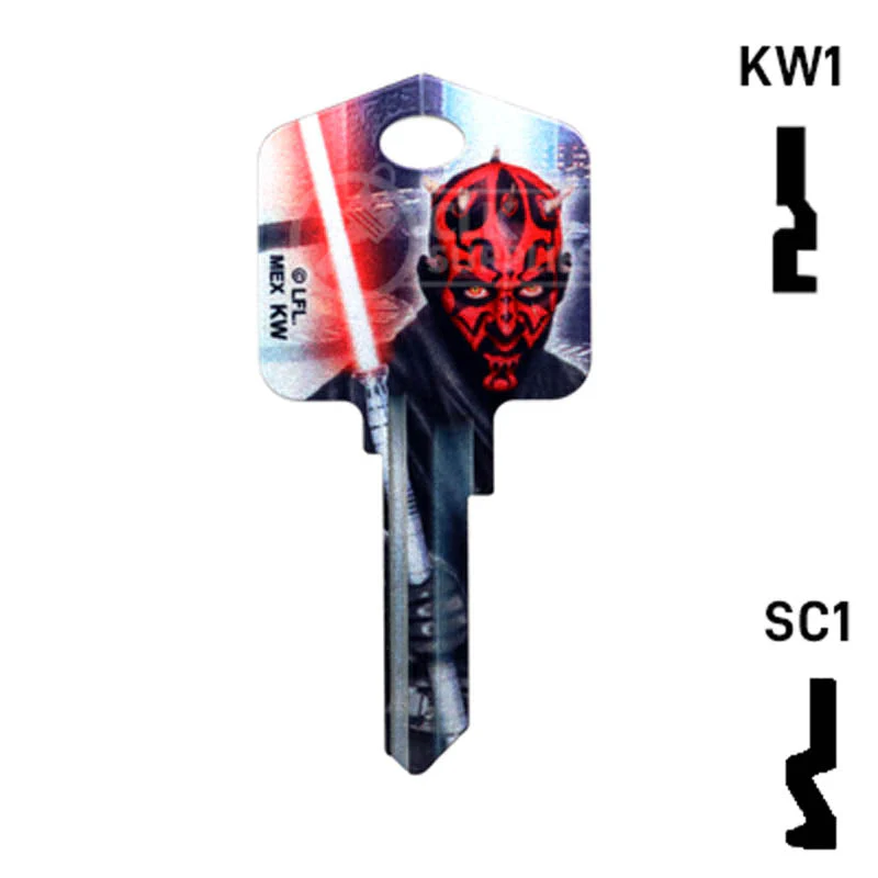 Happy Keys- Darth Maul (Choose Keyway) - Image 13
