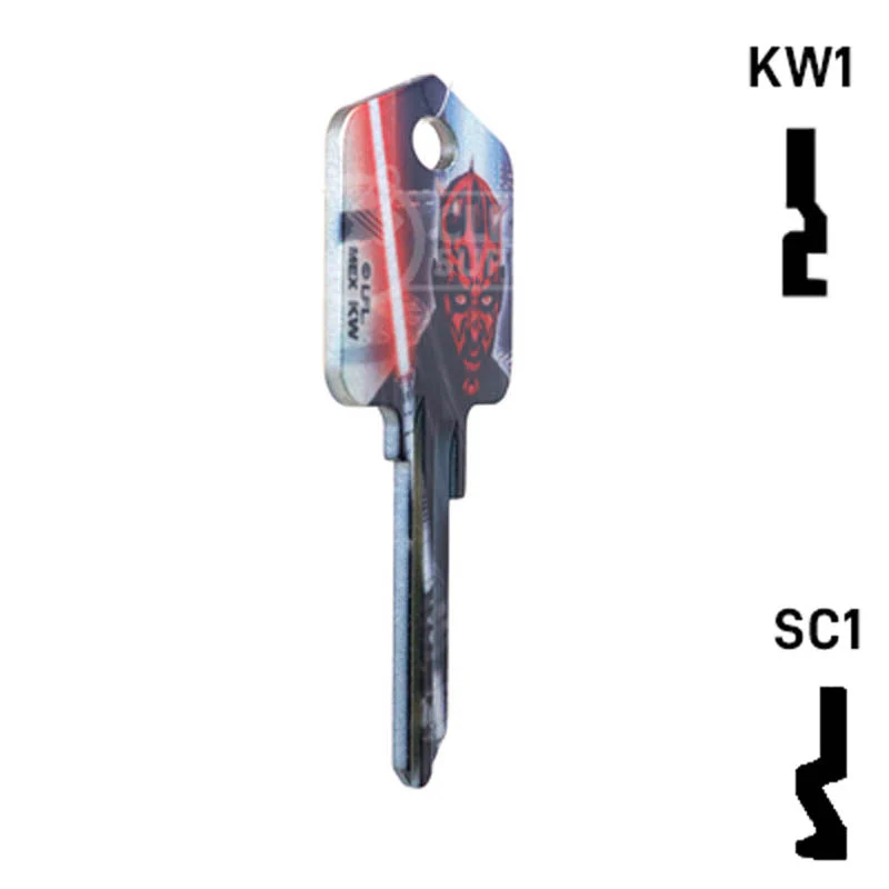 Happy Keys- Darth Maul (Choose Keyway) - Image 17