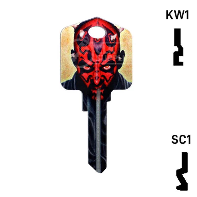 Happy Keys- Darth Maul (Choose Keyway) - Image 2