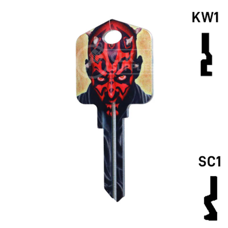 Happy Keys- Darth Maul (Choose Keyway) - Image 23