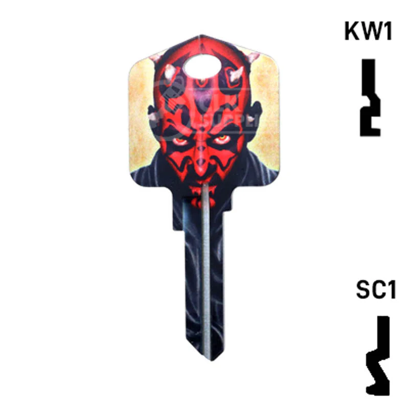 Happy Keys- Darth Maul (Choose Keyway) - Image 24