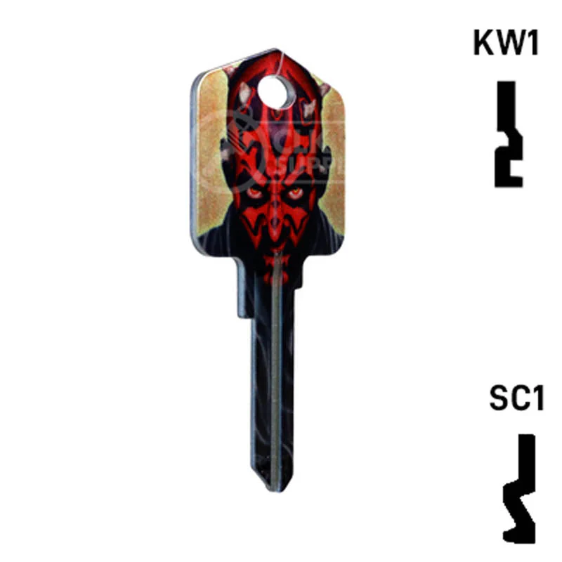 Happy Keys- Darth Maul (Choose Keyway) - Image 4