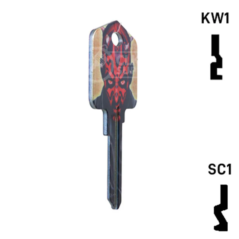 Happy Keys- Darth Maul (Choose Keyway) - Image 5