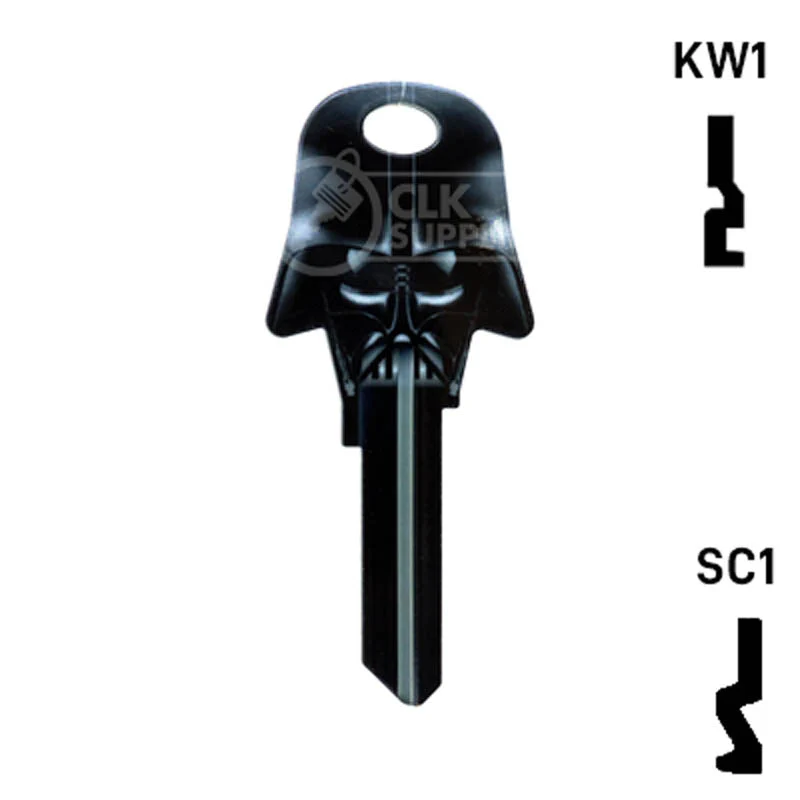 Happy Keys- Darth Vader Key (Choose Keyway) - Image 2