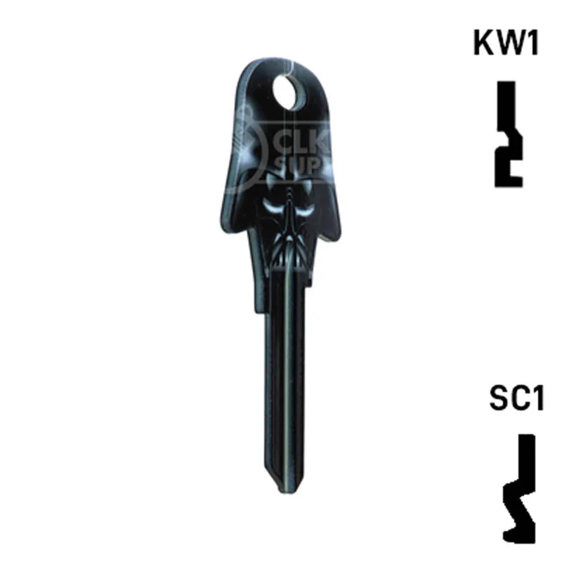Happy Keys- Darth Vader Key (Choose Keyway) - Image 5