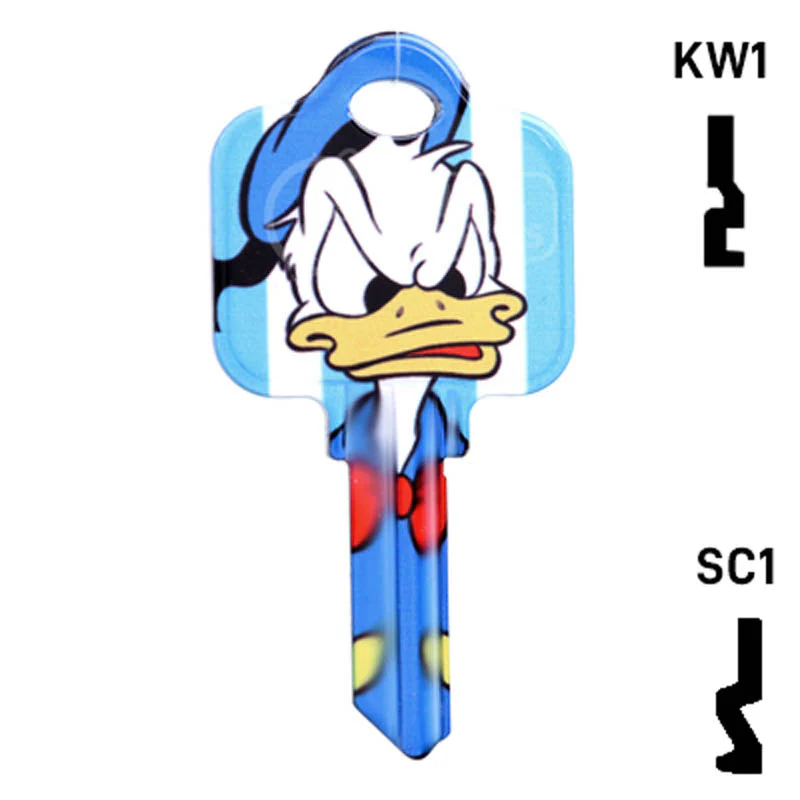 Happy Keys- Donald Duck Key (Choose Keyway) - Image 2