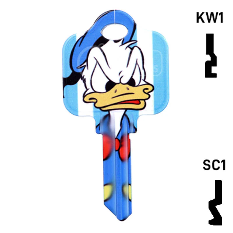 Happy Keys- Donald Duck Key (Choose Keyway) - Image 24