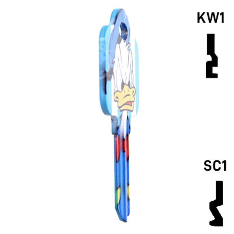 Happy Keys- Donald Duck Key (Choose Keyway) - Image 6
