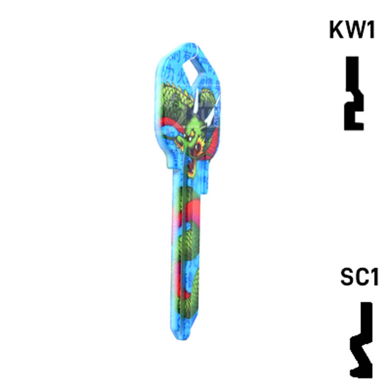 Happy Keys- Dragon Key (Choose Keyway) - Image 17
