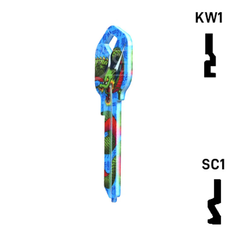 Happy Keys- Dragon Key (Choose Keyway) - Image 21