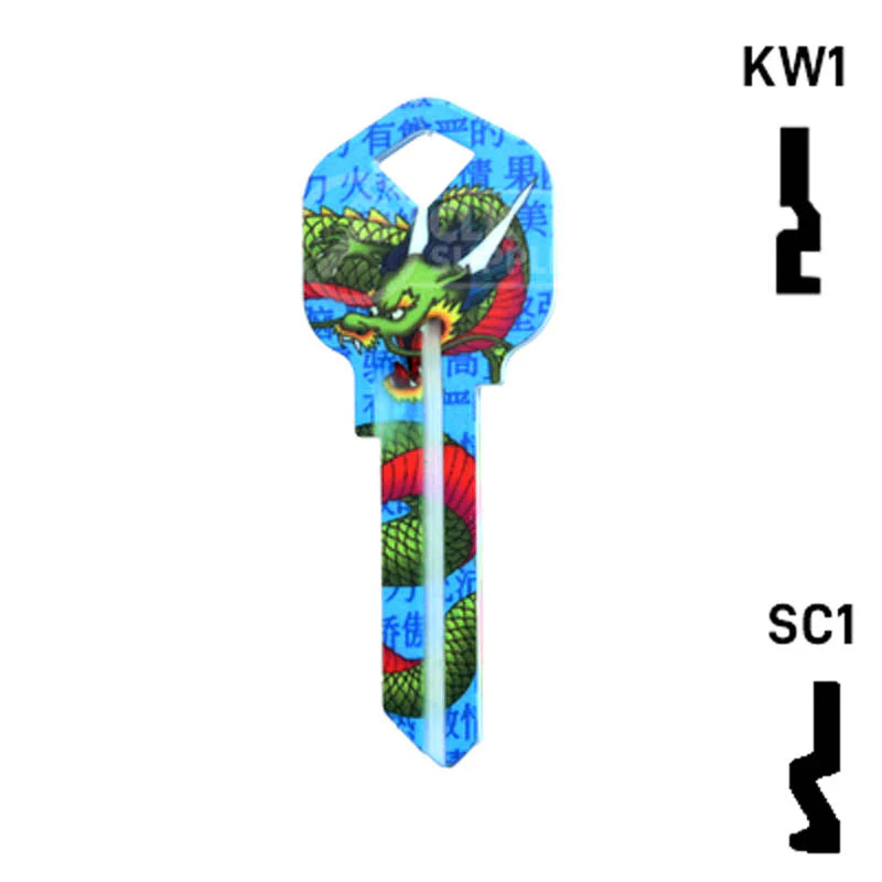 Happy Keys- Dragon Key (Choose Keyway) - Image 24