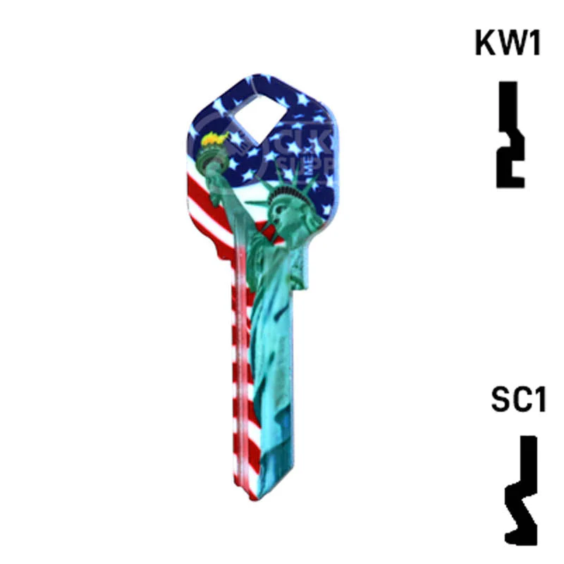 Happy Keys- Eagle Liberty Key (Choose Keyway) - Image 11