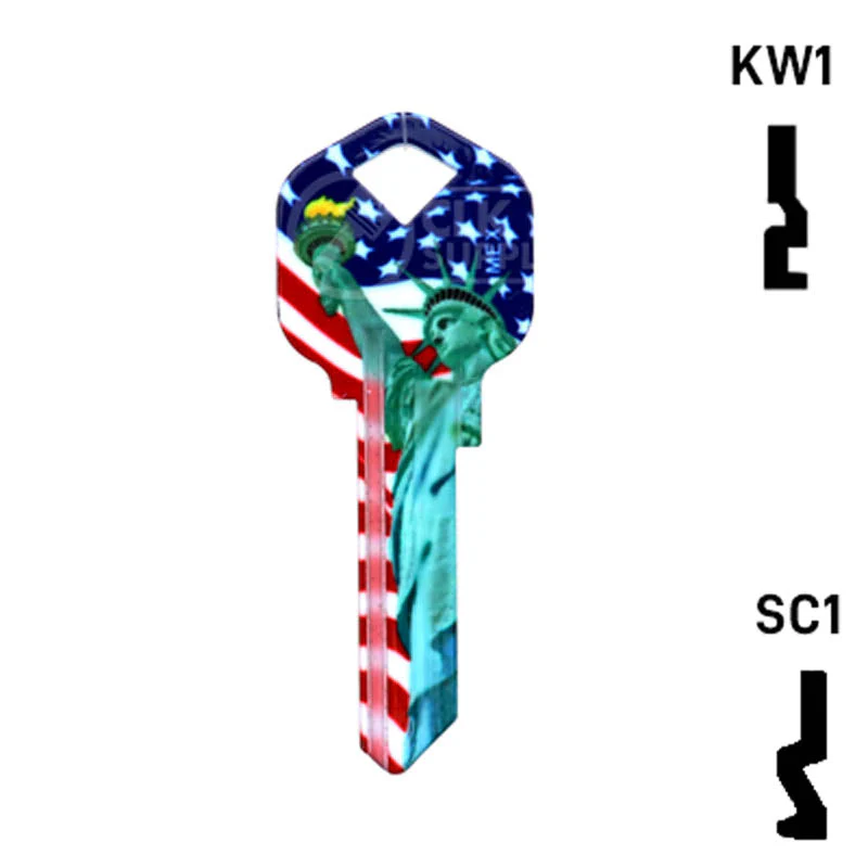 Happy Keys- Eagle Liberty Key (Choose Keyway) - Image 13