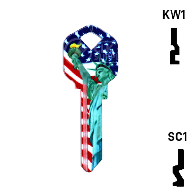 Happy Keys- Eagle Liberty Key (Choose Keyway) - Image 14