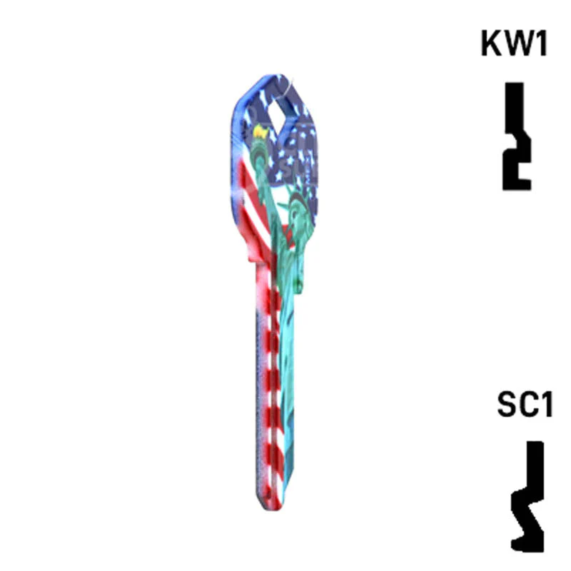 Happy Keys- Eagle Liberty Key (Choose Keyway) - Image 17