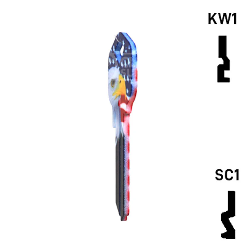 Happy Keys- Eagle Liberty Key (Choose Keyway) - Image 20