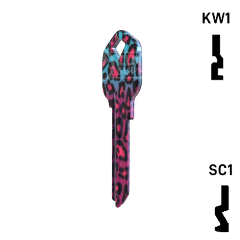 Happy Keys- Fashion Leopard Key (Choose Keyway) - Image 10