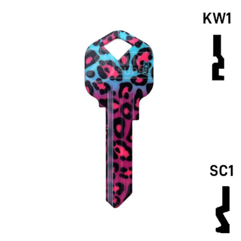 Happy Keys- Fashion Leopard Key (Choose Keyway) - Image 14