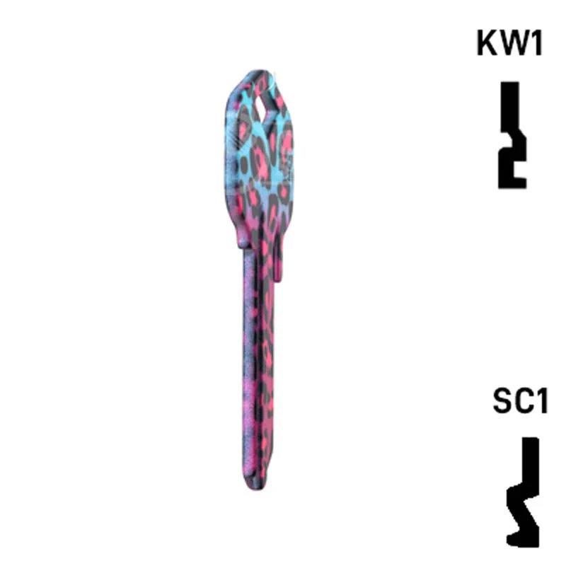 Happy Keys- Fashion Leopard Key (Choose Keyway) - Image 19