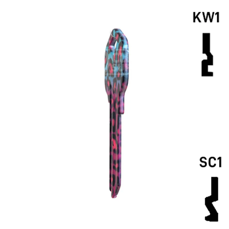 Happy Keys- Fashion Leopard Key (Choose Keyway) - Image 9