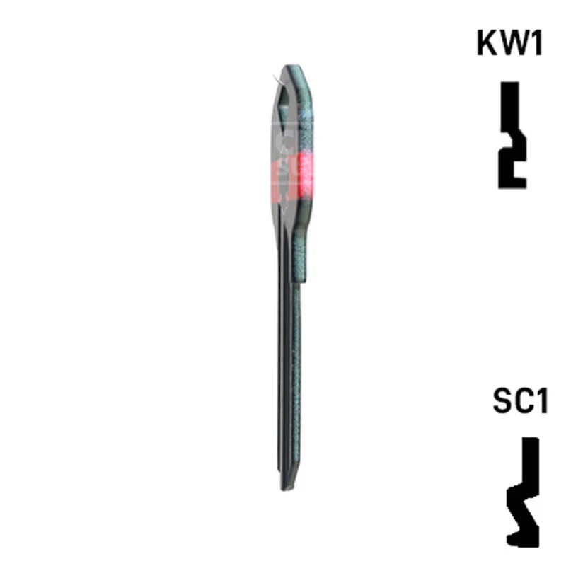 Happy Keys- Firefighter Key (Choose Keyway) - Image 8