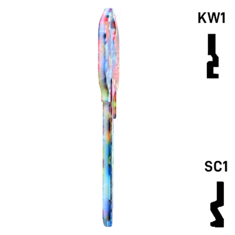 Happy Keys- Flowers Key (Choose Keyway) - Image 19