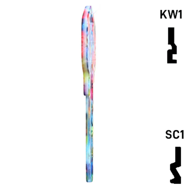 Happy Keys- Flowers Key (Choose Keyway) - Image 7