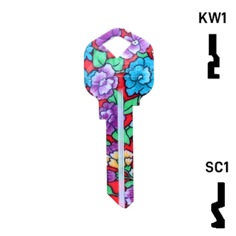 Happy Keys- Garden Key (Choose Keyway) - Image 24