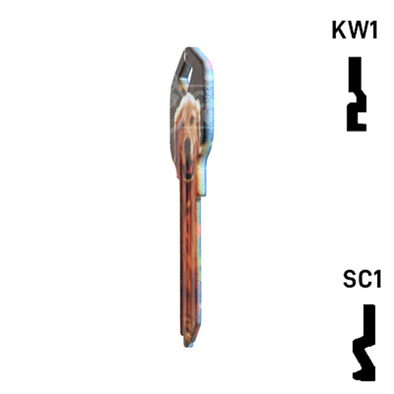 Happy Keys- Golden Retriever Key (Choose Keyway) - Image 20