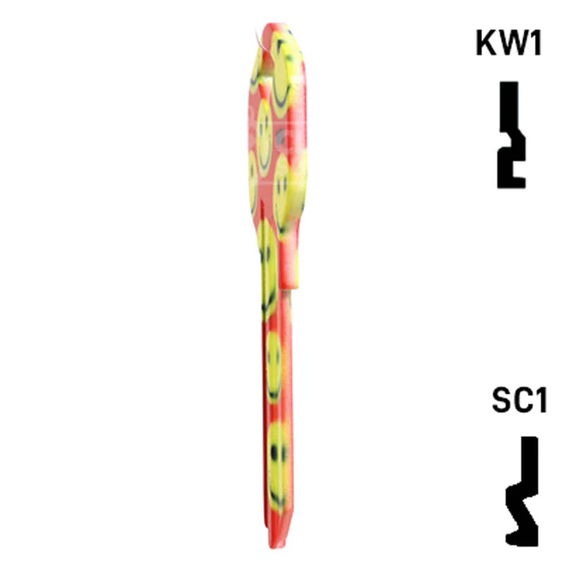 Happy Keys- Happy Faces Key (Choose Keyway) - Image 8