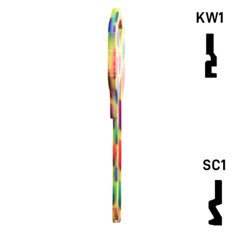 Happy Keys- Hearts Key (Choose Keyway) - Image 7