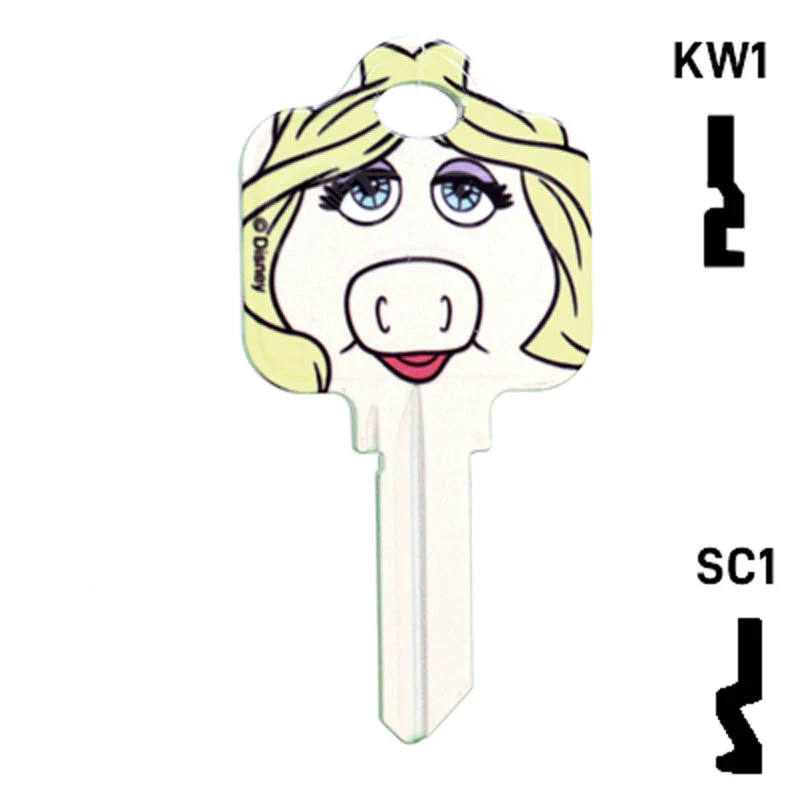Happy Keys- Kermit Key (Choose Keyway) - Image 15