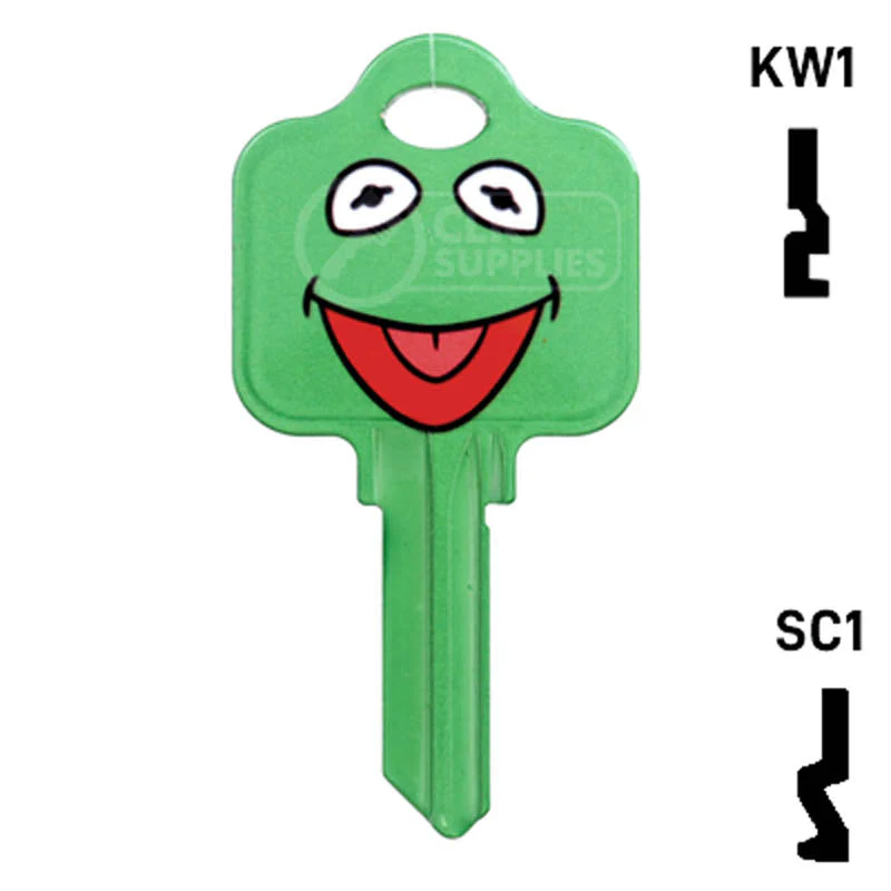Happy Keys- Kermit Key (Choose Keyway) - Image 2