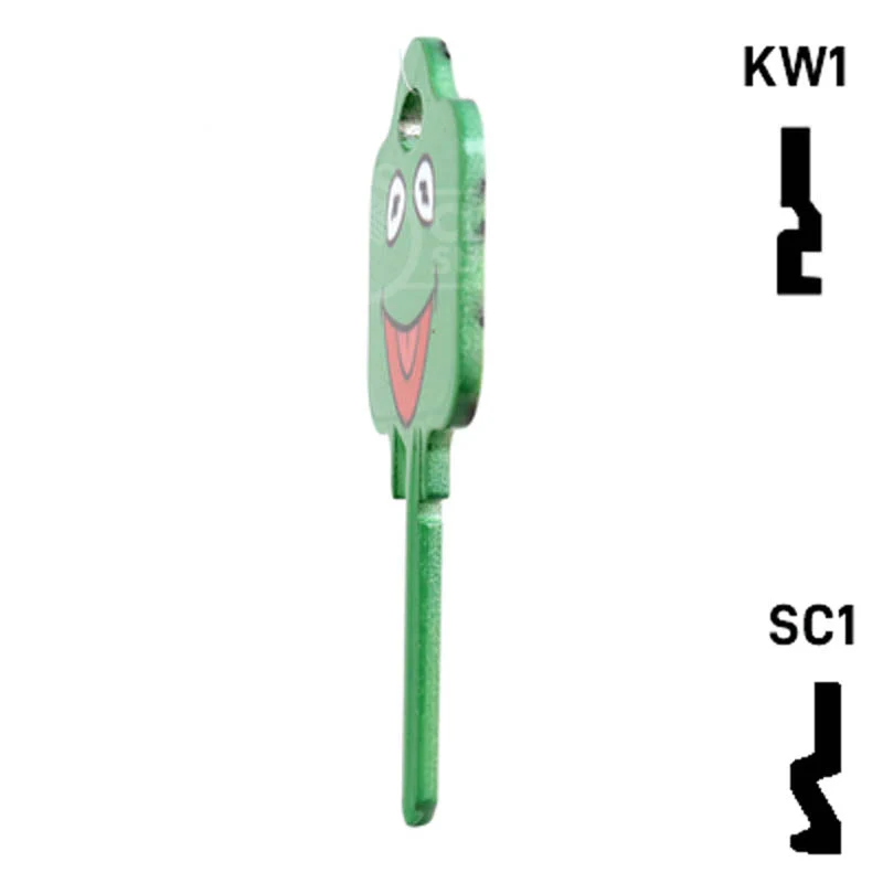 Happy Keys- Kermit Key (Choose Keyway) - Image 21