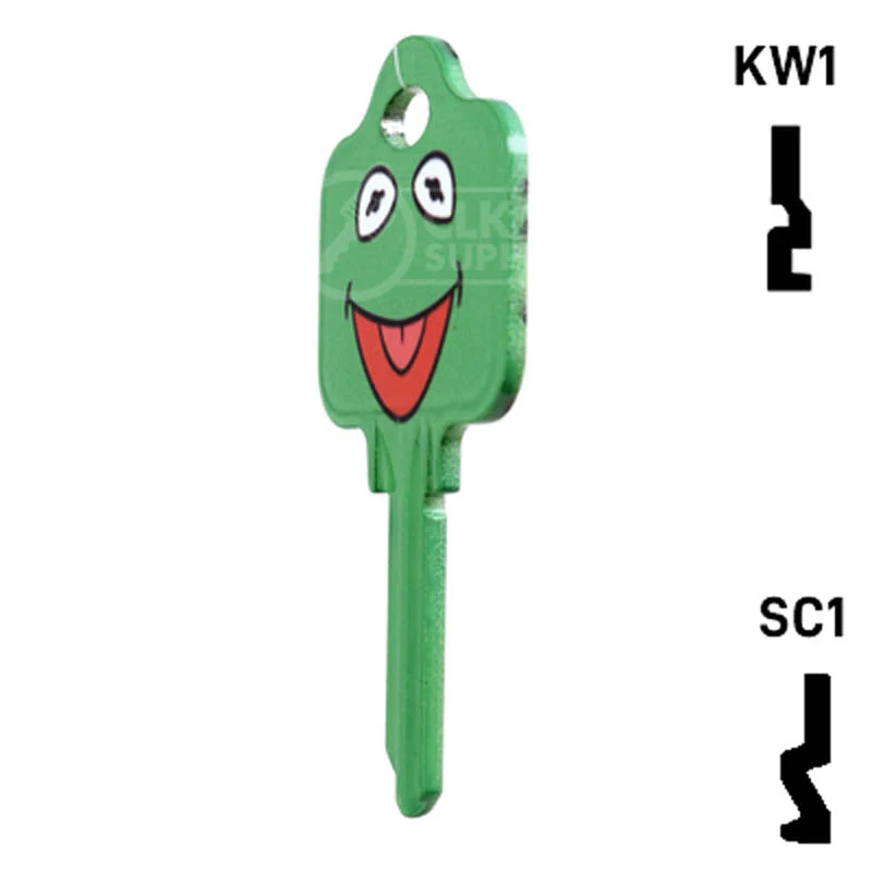 Happy Keys- Kermit Key (Choose Keyway) - Image 22