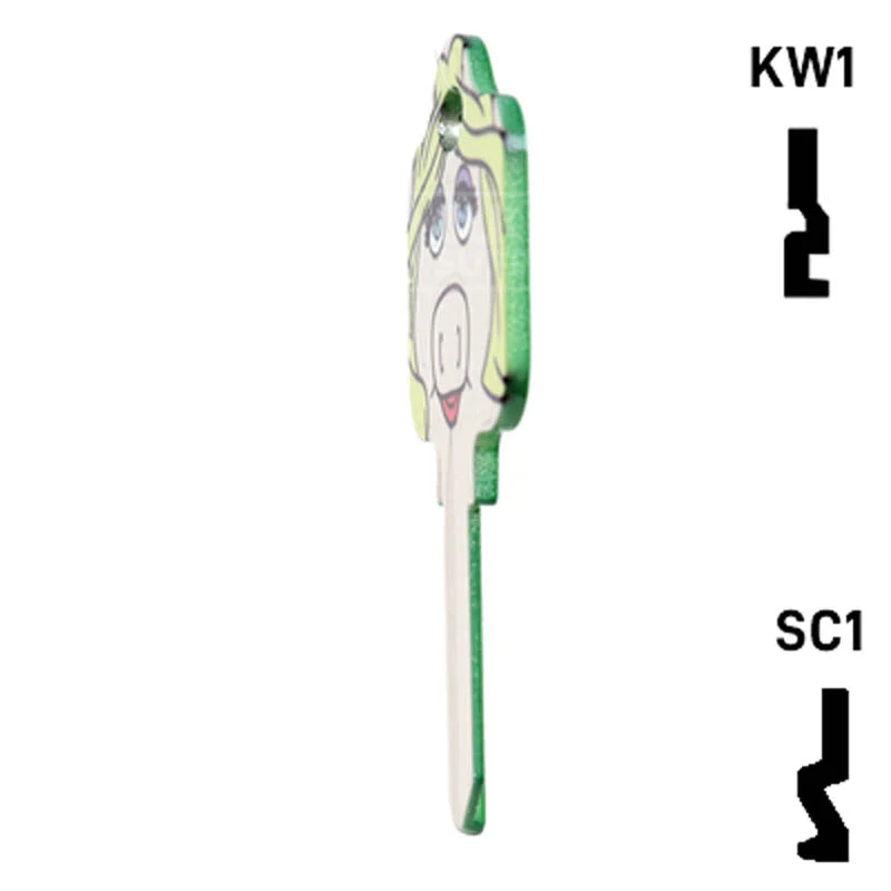 Happy Keys- Kermit Key (Choose Keyway) - Image 9