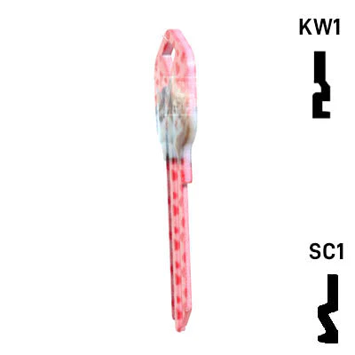 Happy Keys- Kittens Key (Choose Keyway) - Image 8
