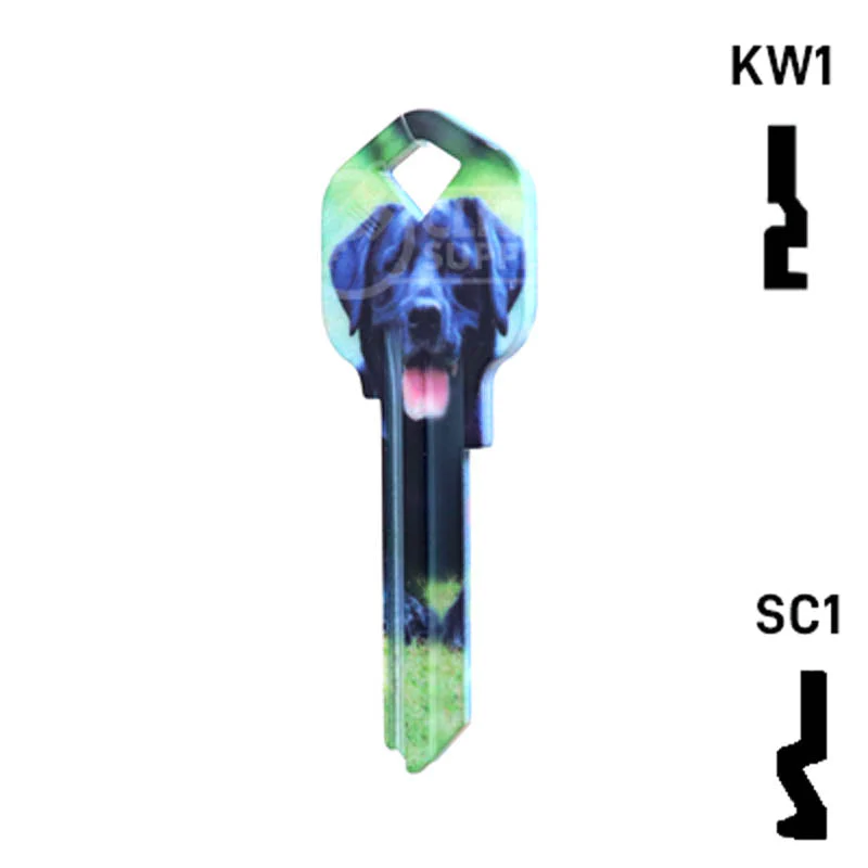 Happy Keys- Labrador Retriever Key (Choose Keyway) - Image 23